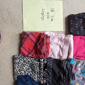 Girls leggings size 10/12